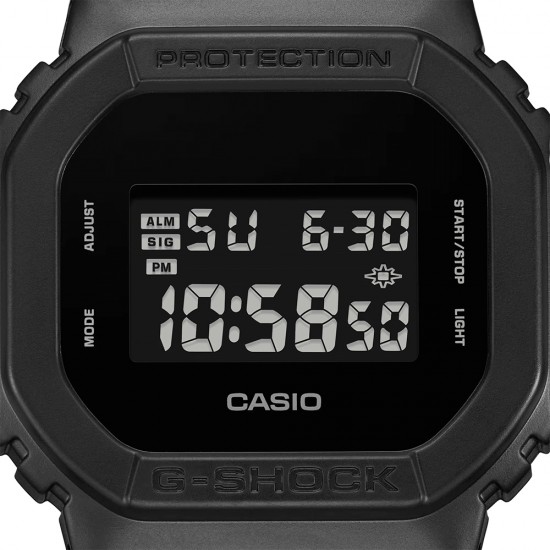 Casio G-Shock DW-5600UBB-1 Black Resin Band Men Sports Watch