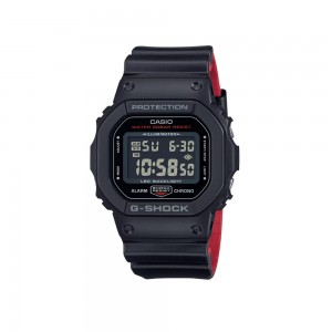 Casio G-Shock DW-5600UHR-1 Black Resin Band Men Sports Watch