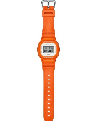 Casio G-Shock DW-5600WS-4 Orange Resin Band Men Sports Watch