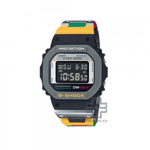 Casio G-Shock Mix Tape Series DW-5610MT-1 Multicolor Resin Band Men Sport Watch