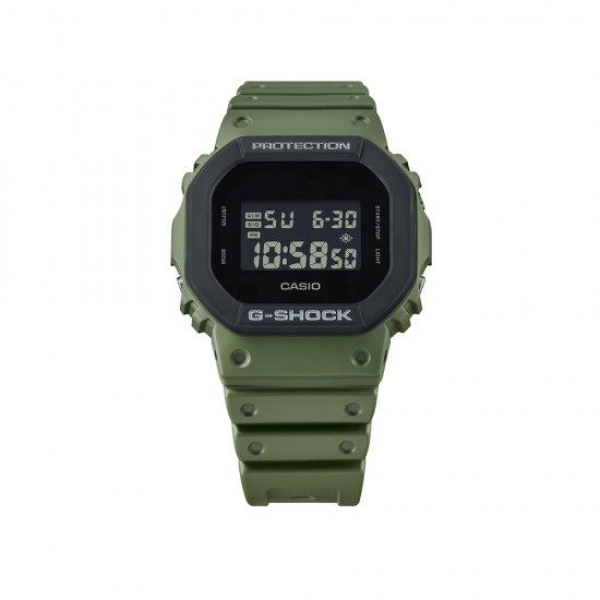 Casio G-Shock Urban Utility Series DW-5610UU-3 Olive Green Bio-Based Resin Band Men Sport Watch