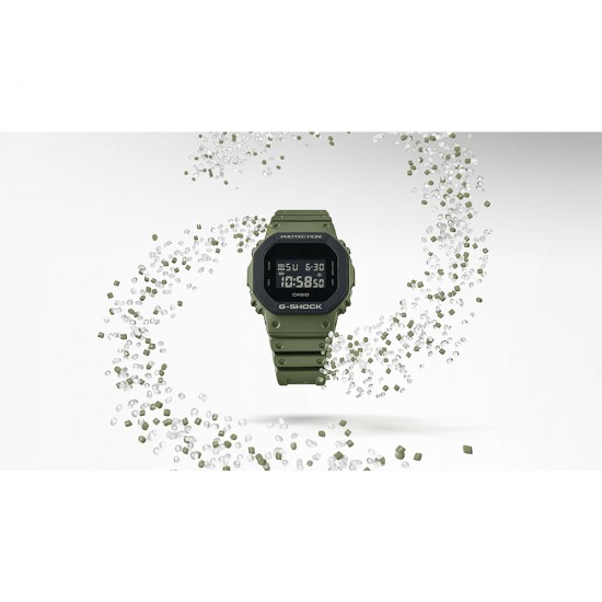 Casio G-Shock Urban Utility Series DW-5610UU-3 Olive Green Bio-Based Resin Band Men Sport Watch