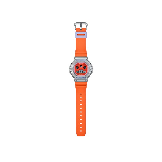 Casio G-Shock Euphoria Series DW-5900EU-8A4 Orange Resin Band Men Sports Watch