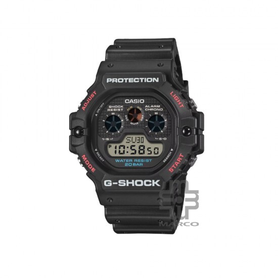 Casio G-Shock DW-5900U-1 Black Resin Band Men Sport Watch