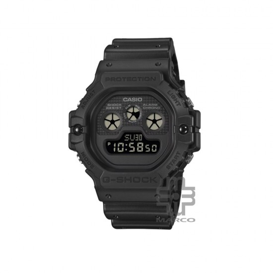 Casio G-Shock DW-5900UBB-1 Black Resin Band Men Sport Watch