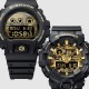 Casio G-Shock Bold Camo Series, Camo and Gold DW-6900CF-1 Black Resin Band Men Sport Watch