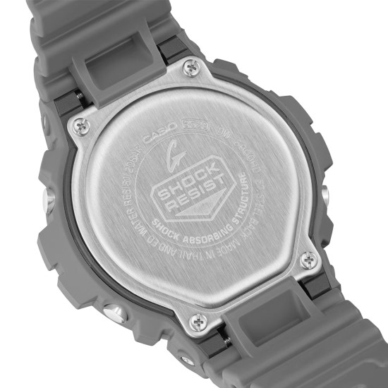 Casio G-Shock Hidden Glow Series DW-6900HD-8 Gray Resin Band Men Sports Watch