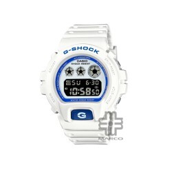 Casio G-Shock Hidden Glow Series DW-6900HDS-7A1 White Resin Band Men Sport Watch