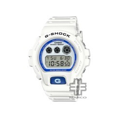 Casio G-Shock Hidden Glow Series DW-6900HDS-7 White Resin Band Men Sport Watch