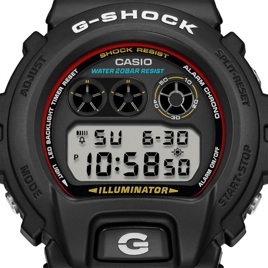 Casio G-Shock DW-6900RL-1 Black Bio-based Resin Band Men Sport Watch Casio G-Shock DW-6900RL-1 Black Bio-based Resin Band Men Sport Watch