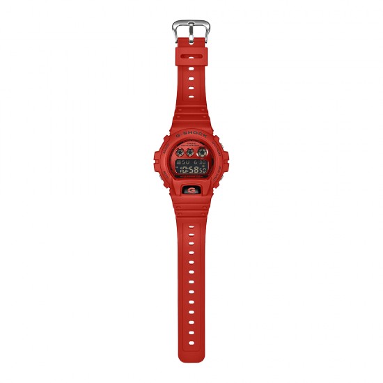 Casio G-Shock DW-6900RRB-4 Red Bio-based Resin Band Men Sports Watch