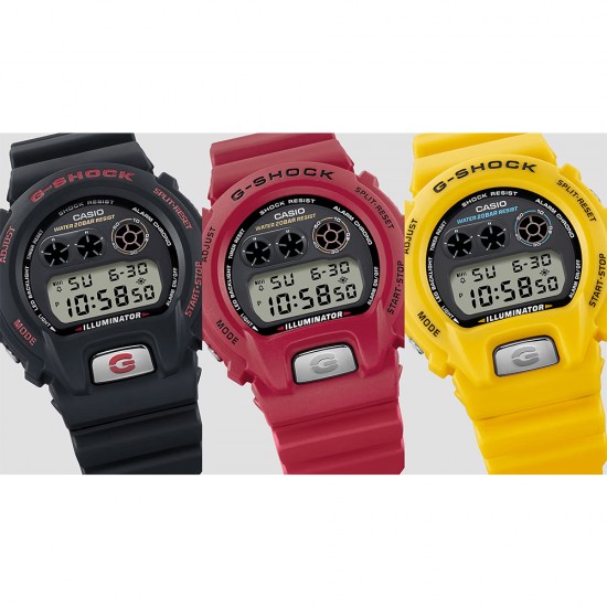 Casio G-Shock 6900 LINE 30TH ANNIVERSARY MODEL DW-6900TR-1 Black Bio-based Resin Band Men Sport Watch