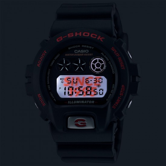 Casio G-Shock 6900 LINE 30TH ANNIVERSARY MODEL DW-6900TR-1 Black Bio-based Resin Band Men Sport Watch