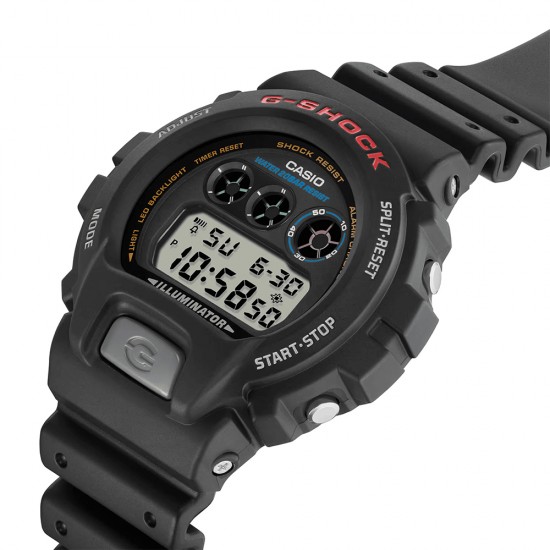 Casio G-Shock DW-6900U-1 Black Resin Band Men Sports Watch