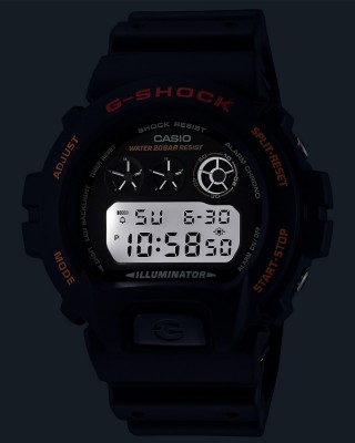 Casio G-Shock DW-6900UB-9 Black Resin Band Men Sports Watch