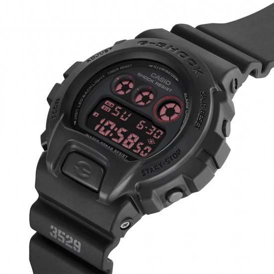 Casio G-Shock DW-6900UMS-1 Black Resin Band Men Sports Watch