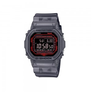 Casio G-Shock DW-B5600G-1 Black Translucent Resin Band Men Sports Watch