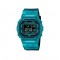 Casio G-Shock DW-B5600G-2 Turquoise Blue Translucent Resin Band Men Sports Watch