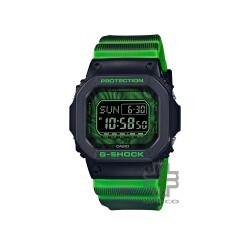 Casio G-Shock Time Distortion Series DW-D5600TD-3 Fluorescent Green Resin Band Men Sport Watch
