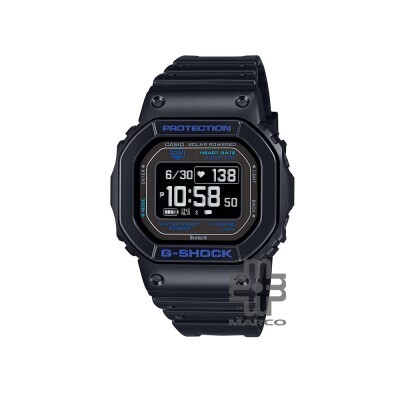 Casio G-Shock G-Squad DW-H5600-1A2 Black Bio-Based Resin Band Men Sport Watch