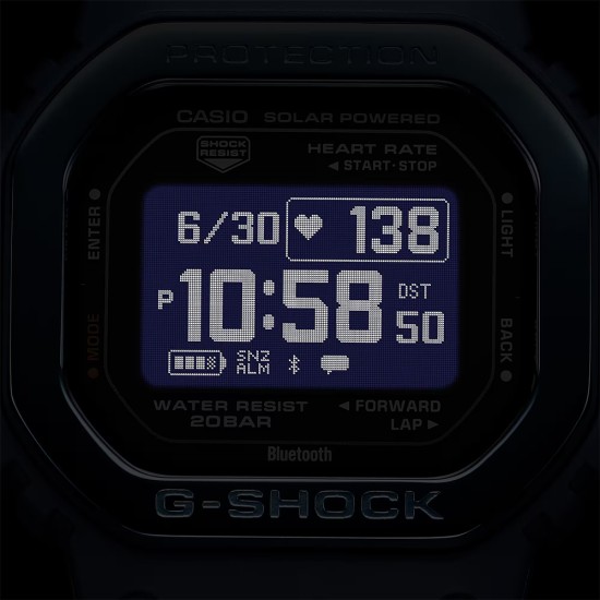 Casio G-Shock G-Squad DW-H5600MB-2 Blue Bio-Based Resin Band Men Sport Watch