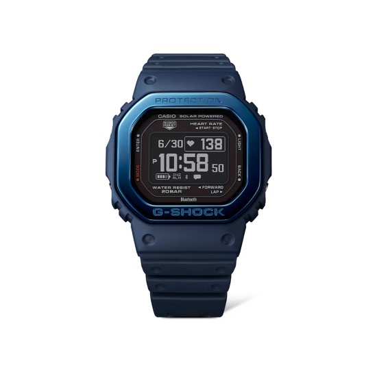 Casio G-Shock G-Squad DW-H5600MB-2 Blue Bio-Based Resin Band Men Sport Watch