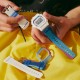 Casio G-Shock Overprint DWE-5600PR-2 Blue Resin Band Men Sports Watch
