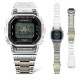 Casio G-Shock Clear Remix Series DWE-5640RX-7 White Transparent Resin Band and Stainless Steel Band Men Watch