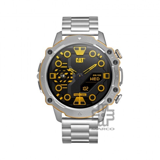 CAT SMART E1-140-11-100 | 1.43' AMOLED | IP68 | Stainless Steel band Men Watch