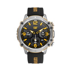 CAT SMART E1-140-21-100 | 1.43' AMOLED | IP68 | Black Silicone band Men Watch