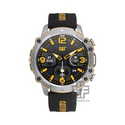 CAT SMART E1-140-21-100 | 1.43' AMOLED | IP68 | Black Silicone band Men Watch