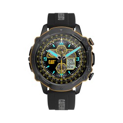 CAT SMART E1-160-21-100 | 1.43' AMOLED | IP68 | Black Silicone band Men Watch