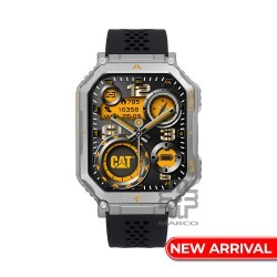 CAT SMART E2-140-21-100 | 1.43' AMOLED | IP68 | Black Silicone Band Men Watch