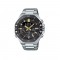 Casio Edifice ECB-10DB-1A9 Silver Stainless Steel Band Men Watch