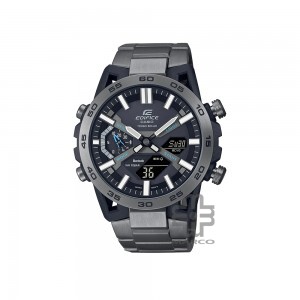 Casio Edifice ECB-2000DC-1A Gray Stainless Steel Band Men Watch