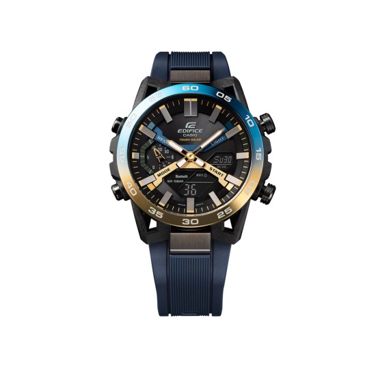 Casio Edifice ECB-2000NP-1A Dark Blue Resin Band Men Watch