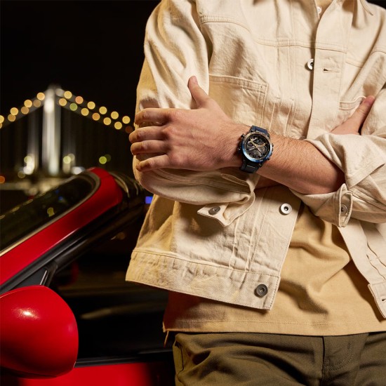 Casio Edifice ECB-2000NP-1A Dark Blue Resin Band Men Watch