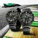 Casio Edifice ECB-2200RC-1A3 Black Stainless Steel Band Men Watch