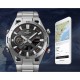 Casio Edifice ECB-2300D-2A Silver Stainless Steel Band Men Watch