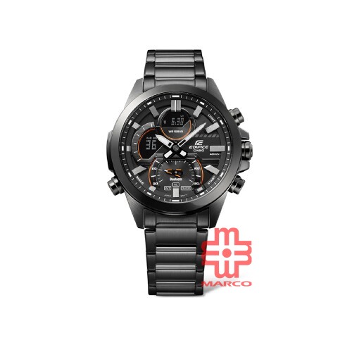Casio Edifice ECB-30DC-1A Black Stainless Steel Band Men Watch