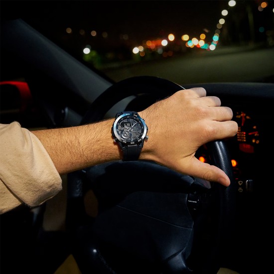 Casio Edifice ECB-40NP-1A Black Resin Band Men Watch