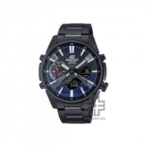 Casio Edifice ECB-S100DC-2A Black Stainless Steel Band Men Watch