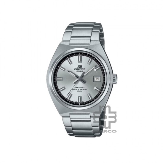 Casio Edifice EFB-109D-7AV Silver Stainless Steel Band Men Watch