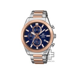 Casio Edifice EFB-710SG-2AV Silver Stainless Steel Band Men Watch