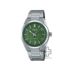 Casio Edifice Automatic EFK-100D-3A Silver Stainless Steel Band Men Watch