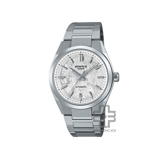 Casio Edifice Automatic EFK-100D-7A Silver Stainless Steel Band Men Watch