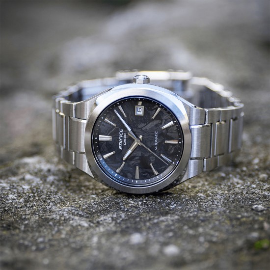 Casio Edifice Automatic EFK-200CD-1A Silver Stainless Steel Band Men Watch