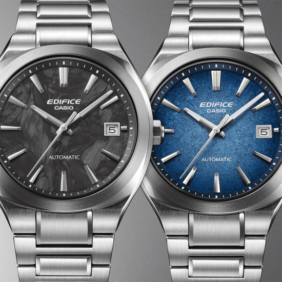 Casio Edifice Automatic EFK-200D-2A Silver Stainless Steel Band Men Watch