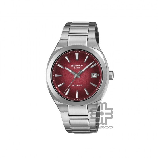 Casio Edifice Automatic EFK-200D-4A Silver Stainless Steel Band Men Watch