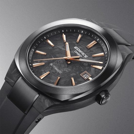 Casio Edifice Automatic EFK-200XPB-1A Black Resin Band Men Watch
